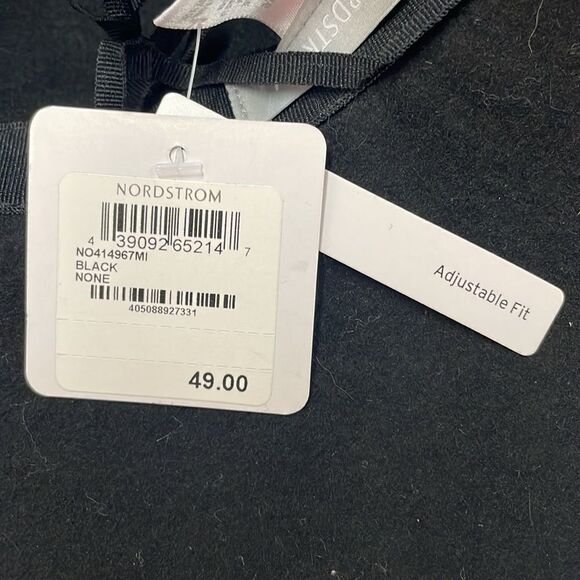 NWT Beautiful Nordstrom Wool Adjustable Fit Hat - Picture 9 of 12